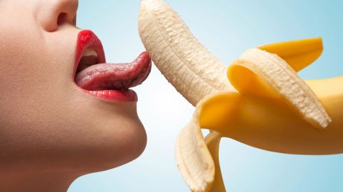 Blowjob & Oral Sex Wallpaper - Banana